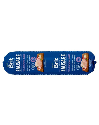 BRIT Premium Sausage 800g pasztet dla psów w każdym wieku