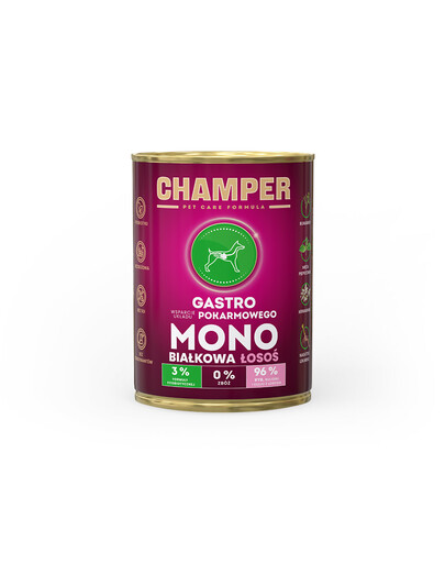 Gastro Łosoś monobiałkowa karma dla psa 400 g