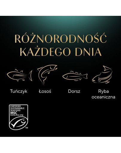 SHEBA Nature’s Collection Wybór Smaków mokra karma pełnoporcjowa dla dorosłych kotów w sosie