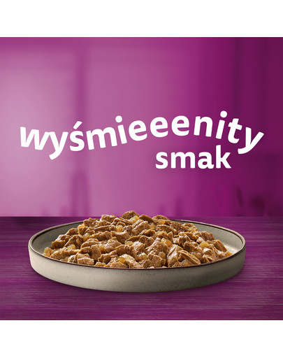 WHISKAS Pure Delight Adult saszetka 4 x 85 g mokra karma dla kotów