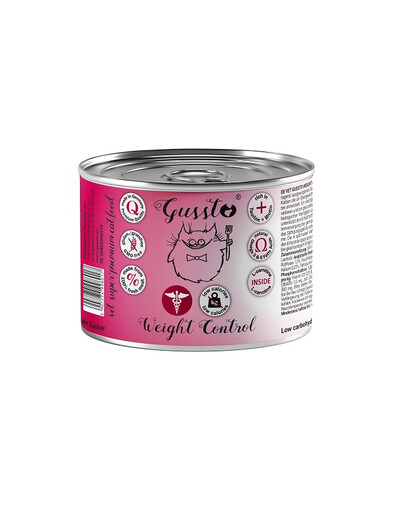 Vet Weight control Cat puszka 200 g karma dla kota z nadwagą