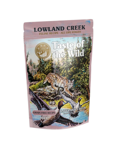 Lowland Creek 85 g mokra karma z indykiem dla kota