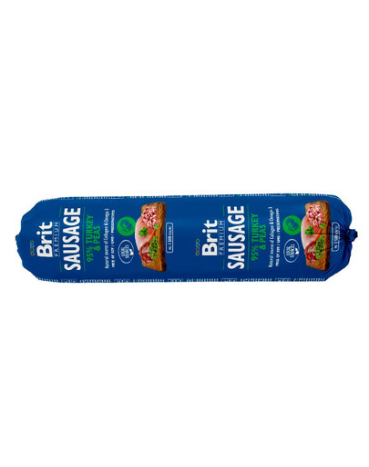 BRIT Premium Sausage 800 g mokra karma dla psów w każdym wieku