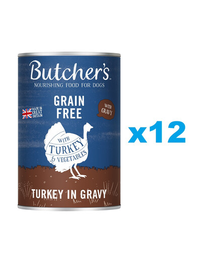 BUTCHER'S Original Recipe in Gravy 12x400g w sosie dla psa
