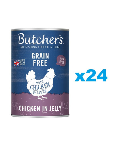 BUTCHER'S Original Recipe in Jelly 24x400g w galaretce dla psa