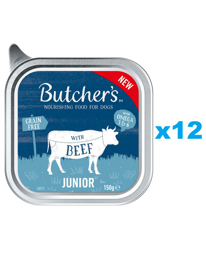 BUTCHER'S Original Junior 12x150g pasztet dla szczeniąt
