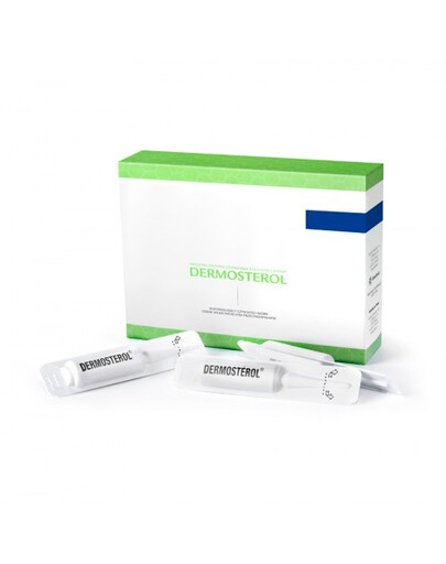 Dermosterol 14 fiolek x 5 ml mieszanka olejów dla psów i kotów