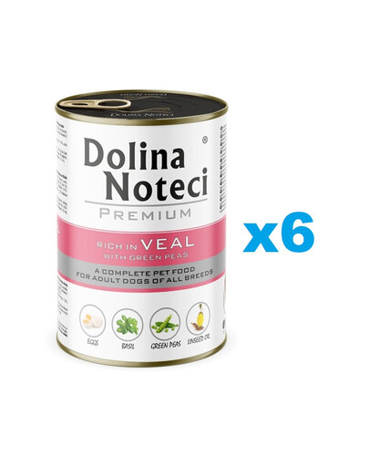 DOLINA NOTECI Premium Bogata w mięso puszka 6x400g
