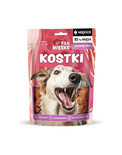 Kostki Jagnięcina przysmak dla psa 100 g