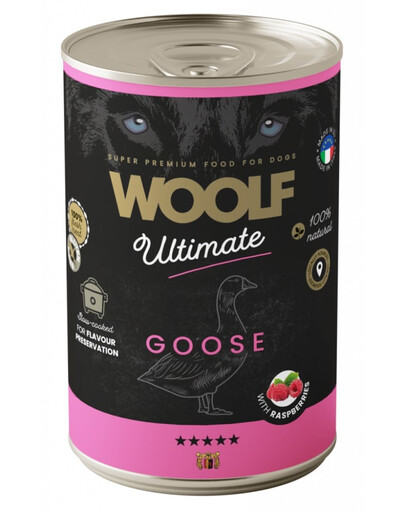 WOOLF Ultimate Adult Dog 400g wilgotna karma dla psów