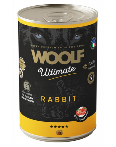 WOOLF Ultimate Adult Dog 400g wilgotna karma dla psów