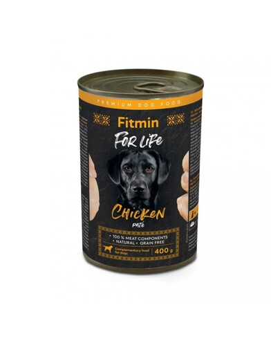 FITMIN For Life Dog Pate pasztet dla psa 400 g