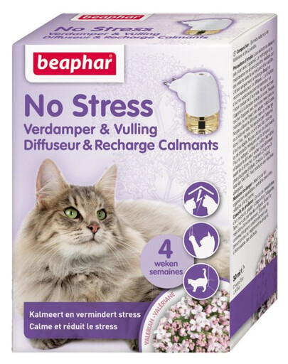No Stress Dyfuzor + Wkład uzupełniający dla kotów 30 ml Aromatyzer behawioralny
