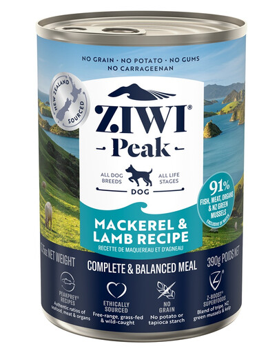ZIWIPEAK Dog puszka dla psów 390 g
