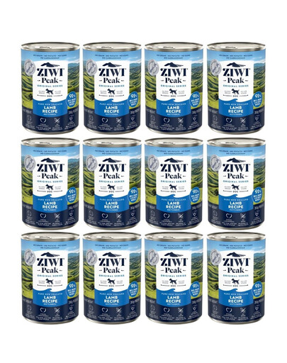 ZIWIPEAK Dog puszka dla psów 12 x 390 g