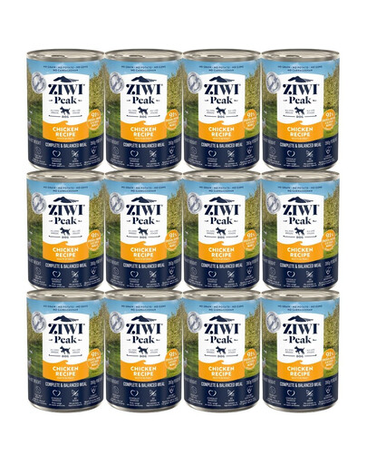 ZIWIPEAK Dog puszka dla psów 12 x 390 g