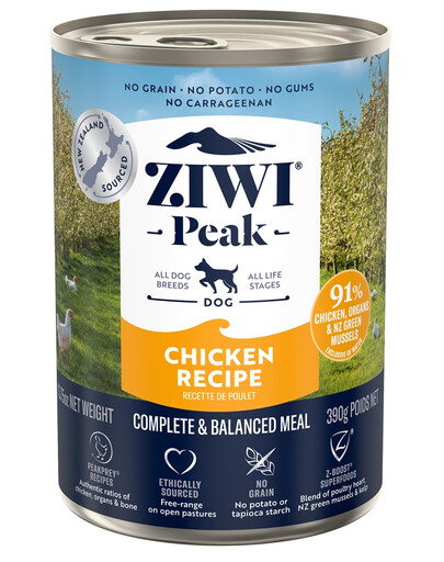 ZIWIPEAK Dog puszka dla psów 390 g