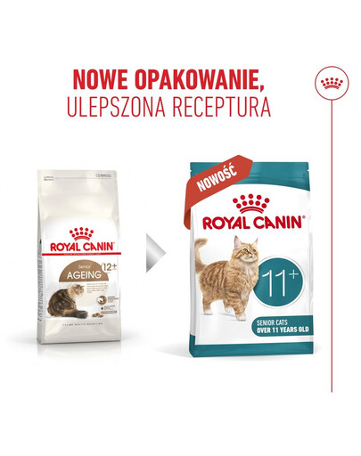 ROYAL CANIN Ageing 11+ 400 g dla dojrzałych kotów po 11 roku życia