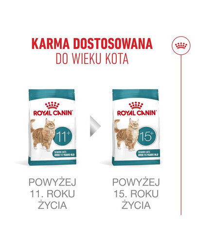 ROYAL CANIN Ageing 11+ 400 g dla dojrzałych kotów po 11 roku życia