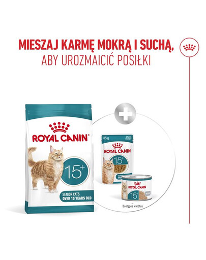 ROYAL CANIN Ageing 15+ 2 kg dla dojrzałych kotów w wieku od 15 lat