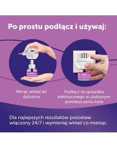 FELIWAY Classic 3 wkłady uzupełniający - feromony dla kota