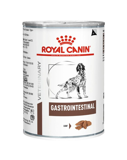 ROYAL CANIN Dog gastro intestinal 48x400 g karma mokra dla psów z zaburzeniami żołądkowo-jelitowymi