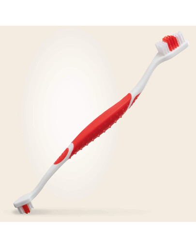 BEAPHAR Toothbrush Regular dwustronna szczoteczka do zębów dla psów i kotów