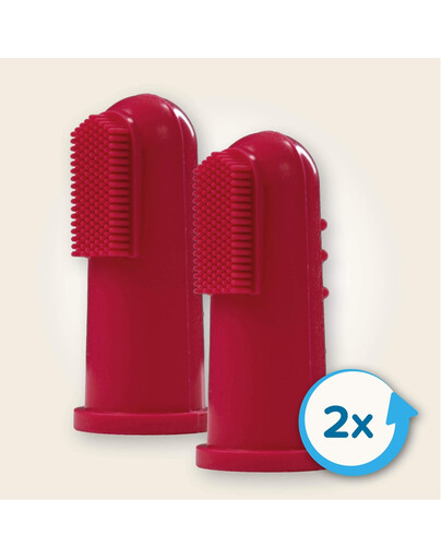 BEAPHAR Finger Toothbrush szczoteczka do zębów naparstkowa dla psów i kotów