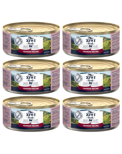 ZIWIPEAK Cat Venison Dziczyzna 6x85 g