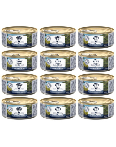 ZIWIPEAK Cat puszka dla kotów 6 x 85 g