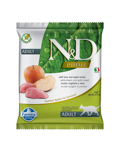 FARMINA N&D Cat Prime Boar & Apple Adult 50 g