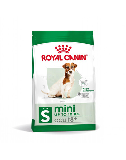 ROYAL CANIN Mini Adult 8+ 12x800 g karma sucha dla psów starszych od 8 do 12 roku życia, ras małych