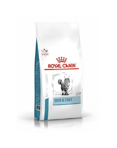 ROYAL CANIN VHN Cat Skin & Coat 12x400 g dietetyczna karma dla kotów z wrażliwą skórą