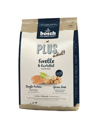 BOSCH Plus Pstrąg & Ziemniak 2x1 kg