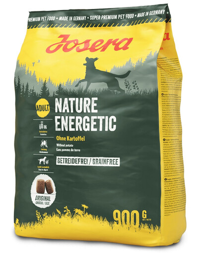 JOSERA Nature Energetic 6x900g dla psów aktywnych