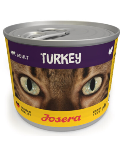 JOSERA Cat Indyk mokra karma dla kotów puszka 12x200g