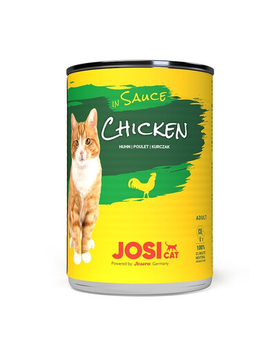 JOSERA JosiCat Kurczak w sosie 24x415g dla dorosłego kota