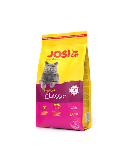 JOSERA JosiCat Sterilised Classic 2x1,9kg dla kotów sterylizowanych