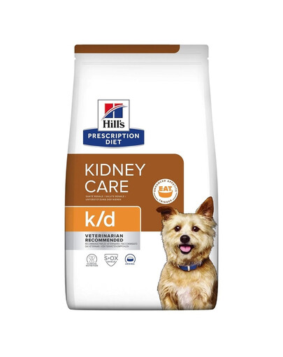 HILL'S Prescription Diet Canine k/d 4x1,5 kg karma dla psów z chorobami nerek