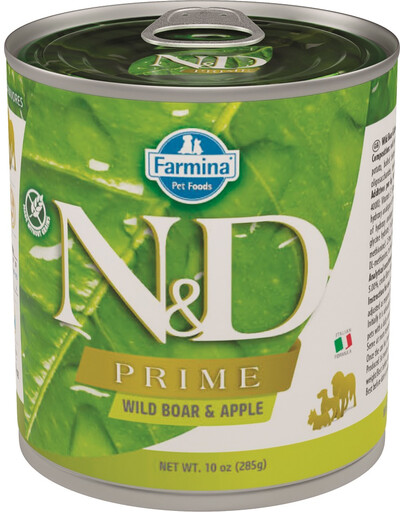 N&D Dog prime boar&apple 285 GR