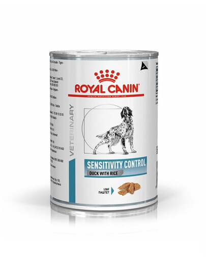ROYAL CANIN Dog sensitivity control duck 24x410 g karma mokra dla dorosłych psów wykazujących niepożądane reakcje na pokarm