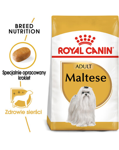 ROYAL CANIN Maltese adult 2x1.5 kg karma sucha dla psów dorosłych rasy maltańczyk