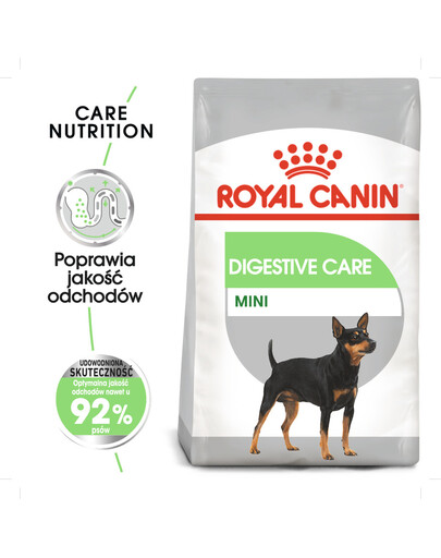 ROYAL CANIN CCN Mini Digestive Care karma sucha dla psów dorosłych, ras małych o wrażliwym przewodzie pokarmowym 2x1 kg