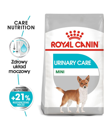 ROYAL CANIN CCN Mini Urinary Care karma sucha dla psów dorosłych, ras małych, ochrona dolnych dróg moczowych 4x1 kg