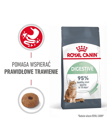 ROYAL CANIN Digestive Care 24x400 g karma sucha dla kotów dorosłych wspierająca prawidłowe trawienie