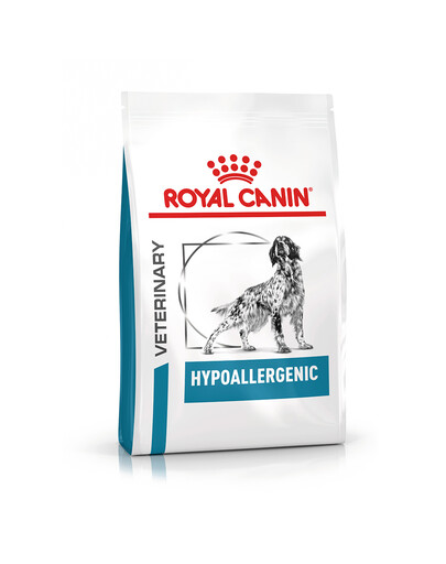 ROYAL CANIN Veterinary Dog Hypoallergenic 2x2 kg sucha karma dla dorosłych psów z niepożądanymi reakcjami na pokarm