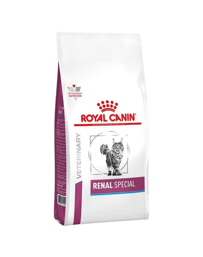 ROYAL CANIN Cat renal special 24x400 g sucha karma dla kotów do stosowania w przypadku przewlekłej lub ostrej niewydolności nerek