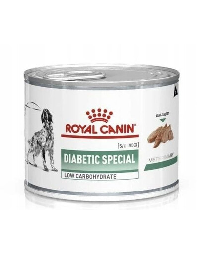 ROYAL CANIN Dog diabetic 12x195 g mokra karma dla dorosłych psów z cukrzycą