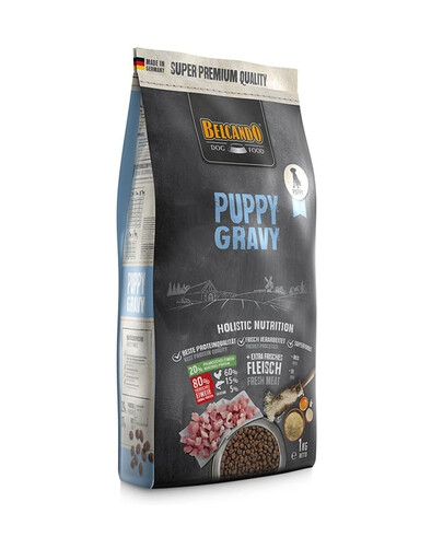 BELCANDO Puppy Gravy 4x1 kg sucha karma dla szczeniąt do 4 miesiąca życia