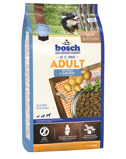 BOSCH Adult ryba z ziemniakami 2x1 kg